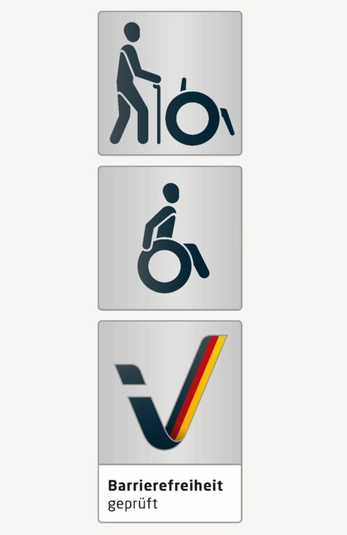 Zertifizierung Reisen für Alle Tagung, Feier, Hochzeit, Restaurant barrierfrei Wasem Kloster Engelthal in Ingelheim