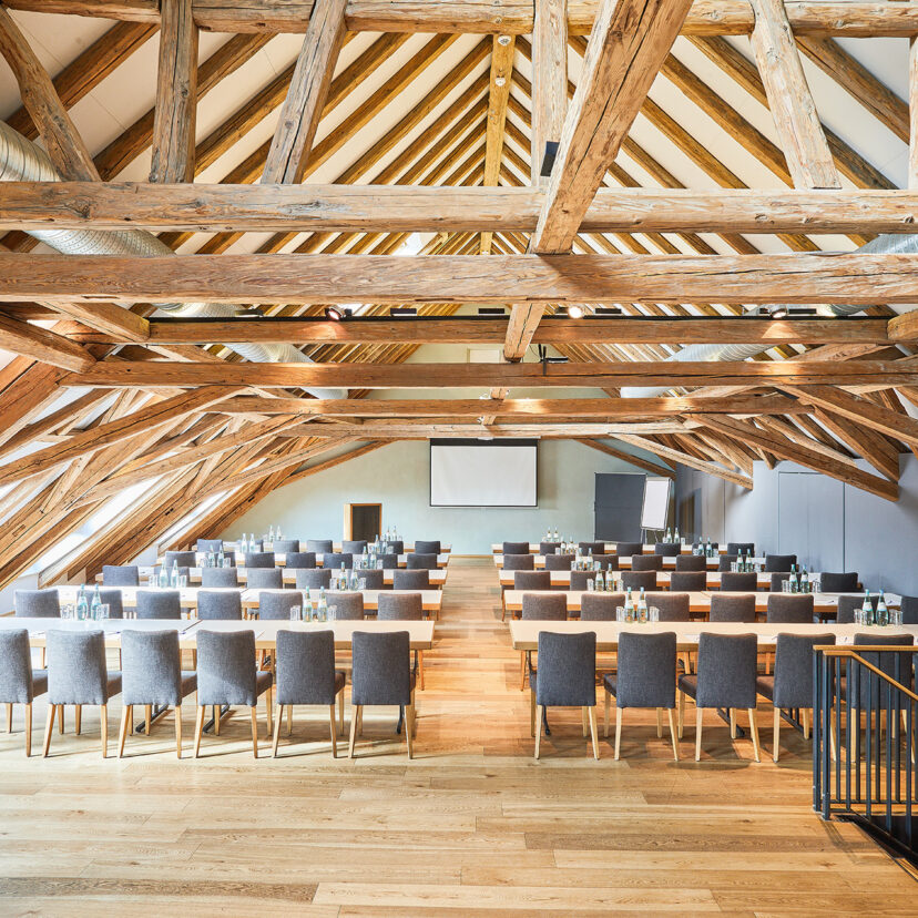 Der Oberlichtsaal für Tagungen, Konferenzen und große Meetings bis zu 120 Personen