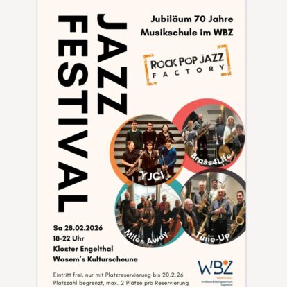 Jazzfestival WBZ Ingelheim Wasem Kulturscheune Konzert