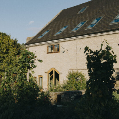 Kloster Engelthal in Ingelheim am Rhein im Sonnenschein